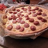 recette Quiche à la choucroute et saucisse