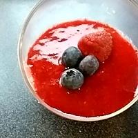 recette bavarois framboise