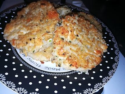 Recette de Galettes de riz au fromages