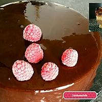 recette Bavarois chocolat framboises