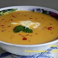 recette VELOUTE DE TOPINAMBOUR ET POTIRON / RAMADAN 2018