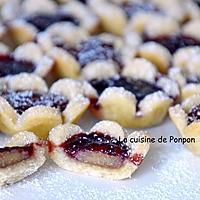 recette Sablés fleurs à la confiture