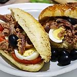 recette PAN BAGNAT NIÇOIS RAPIDE ET FACILE