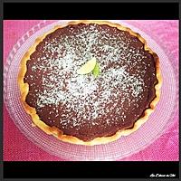 recette Tarte Choco-Coco et Citron Vert