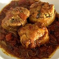 recette Paupiettes de poulet au curry