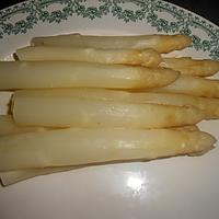 recette ASPERGES CUITES AU MICRO ONDES