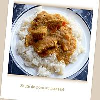 recette Sauté de porc au massale