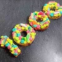 recette Number Cake Rainbow / Bonbons