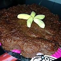 recette Gâteau de chapelure de pain rassi au cacao et bonbon banane