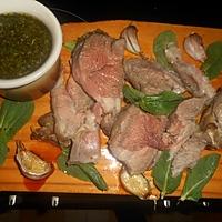 recette Gigot d agneau sauce à la menthe