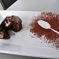 recette Fondant  Chocolat Cœur Coulant