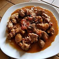 recette Curry d'agneau au  lait de coco