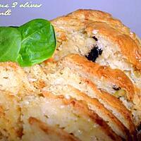 recette Cake aux 2 olives & Comté