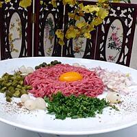 recette STEACK TARTARE