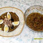 recette salade mechouia (c une trés bonne salade tunisiénne)