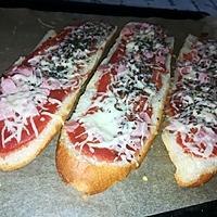 recette Baguettes pizza