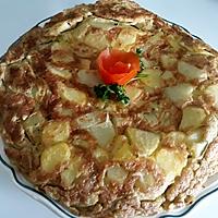 recette TORTILLA DE POMMES DE TERRE