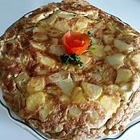 recette TORTILLA DE POMMES DE TERRE