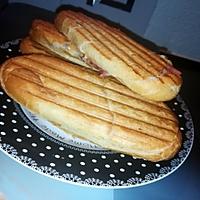 recette Panini croque monsieur pain au lait