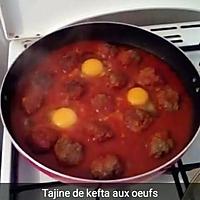 recette Tajine de kefta aux oeufs.