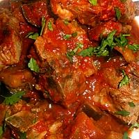 recette Collier d agneau aux aubergines