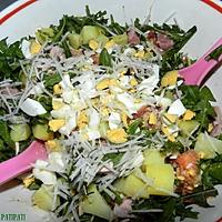 recette Plat de salade des champs