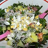 recette Plat de salade des champs