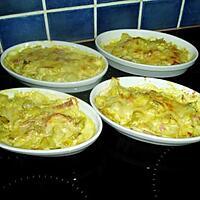 recette gratin d'endives au jambon et curry