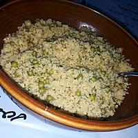 recette Mesfouf couscous au petits pois