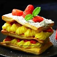 recette Mille feuilles aux fraises