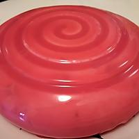 recette entremet framboise glaçage miroir