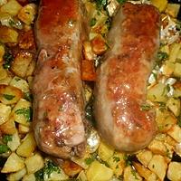 recette Andouillette de troyes au vinaigre et pommes sautées