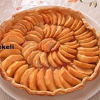 recette Tarte aux pommes et à la compote