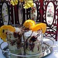 recette MOUSSE A L'ORANGE ET AU GRAND MARNIER