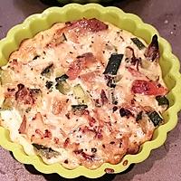 recette Flan poulet courgettes