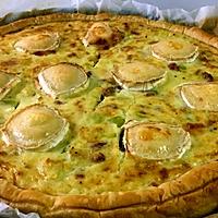 recette Tarte au chévre