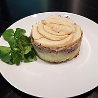 recette Parmentier de canard confit aux 2 pommes