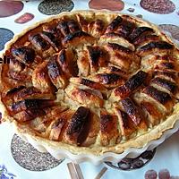 recette Tarte aux pommes et aux amandes