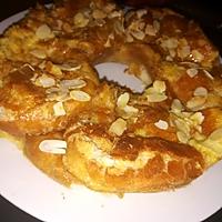 recette Gâteau de pain perdu au caramel