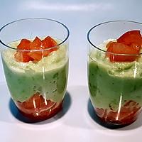 recette Verrine crabe avocat