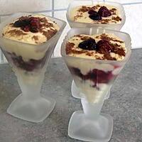 recette Coupe de mascarpone aux fruits rouges