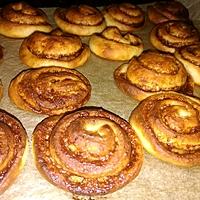 recette Cinnamon rolls  roulés à la cannelle