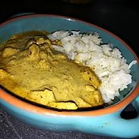 recette Porc a la crème et au curry