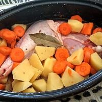 recette cuisse de dinde aux carottes et pommes de terre