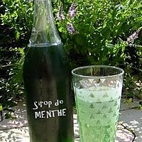 recette Sirop de Menthe fraîche maison