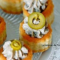 recette Zakouski à la crème de sardinade au thym