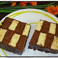 recette Cake façon gâteau damier