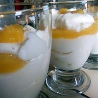 recette Creme dessert a la mangue