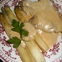 recette Cotes de veau aux asperges