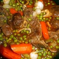 recette Osso bucco aux petits pois primeurs